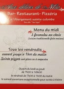 Carte et menu Aux Délices de Mia L' Abergement Saint Colombe