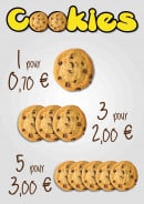 Menu La Grignotine - Cookies 