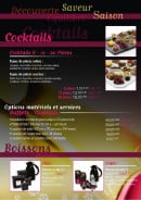 Menu La Maison Reignier - les cocktails et boissons