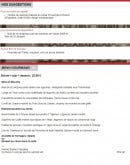 Menu Le Nez Rouge - Les suggestions et le menu gourmand 