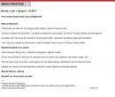 Menu Le Nez Rouge - Le menu prestige 
