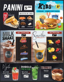 Menu Le twenty4 - Les paninis, milkshake et smoothie, ...