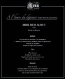 Menu Le Vigo - Le menu Duo