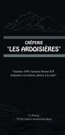Carte et menu Crêperie Les Ardoisieres Saint-Léonard-des-Bois