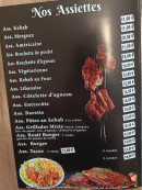 Carte et menu de Les Grillades de Sillé à Sille le Guillaume — Les assiettes