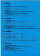 Carte et menu de Le chalet du lac à Tuffé Val de la Chéronne  — piizzas, burgers, salades