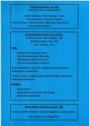 Carte et menu de Le chalet du lac à Tuffé Val de la Chéronne  — formules