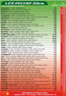 Carte et menu de Damiano pizza à La Fleche — 2