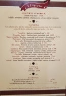 Menu Ben & Suzette - Les galettes et crêpes 
