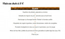 Menu Auberge Des Hunaudieres - Les plats