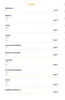 Menu La Taverne Le Mans - Les whiskys
