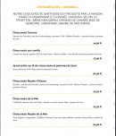 Menu La Taverne Le Mans - Choucroutes