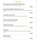Menu La Taverne Le Mans - Les spécialités