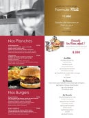 Menu Les Relais d'Alsace - La formule, planches et burgers