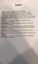 Menu Chez Manue - Les pizzas