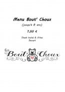 Menu À la table du puisard - Le menu enfant