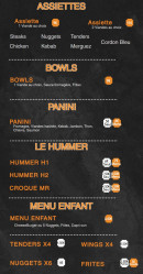 Menu Brooklyn - Les assiettes, paninis et menus enfants,...