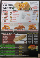 Menu Royal kebab - Les tacos, paninis et salades
