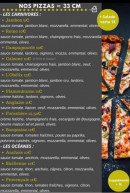 Menu Le Deli’ss - Pizzas