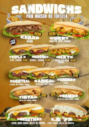 Carte et menu de Pizza Prestige à Montfort le Gesnois — Sandwiches