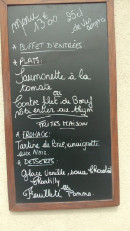 Carte et menu de Au P'tit Savigné à Savigne Sous le Lude — Menu à 13€