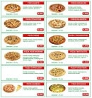 Menu Le Borsalino - Les pizzas page 1