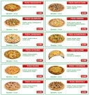 Menu Le Borsalino - Les pizzas