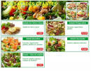 Menu Le Borsalino - Les salades