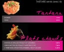 Menu Okiddo sushi - Les Tartares et Plats Chauds