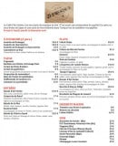 Menu Resto'Chaud - A plusieurs, tapas, entrées,...