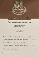 Menu L' amichaudette - Les entrées