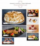 Menu Le Pilatus - Plats