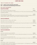 Menu Grill de Challes - Les vins 1