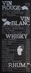 Carte et menu de Café des Sports à Saint-Genix-les-Villages — Les vins