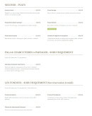 Carte et menu de Le Carouge à Le Pont de Beauvoisin — Les plats, fondues, ...