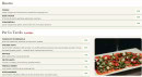 Menu Italoria - Risotto et à partager