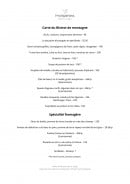 Carte et menu de Simple&Meilleur Bistrot de montagne à Saint Martin de Belleville — Plats et spécialité fromagère