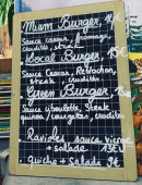 Menu Miam Corner - Les burgers