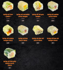 Menu Aïko Sushi - Spring rolls