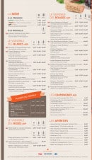 Carte et menu de Brasserie des Européens à Annecy — Les boissons