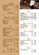 Menu Chez Mamie Lise - Les boissons