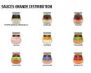 Menu Giraudet - Les sauces a emporter