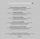 Menu L'Atlas - Les fromages