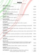 Carte et menu de La Dolce vita Annecy à Annecy — pizza