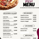 Carte et menu de La Piccolina sicilia à Annecy — Les menus