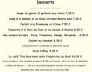 Menu Les chineurs de la cuisine - Les fromages