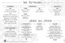 Menu Liber'tart - Le brunch, les formules,...