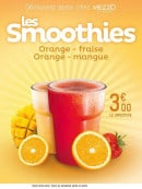 Menu Mezzo di Pasta - Les smoothies