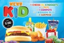 Menu burger n tacos - un menu pour les enfants