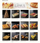 Menu Paul - Les plateaux sucrés